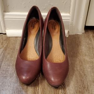 Clark's artisan heels
